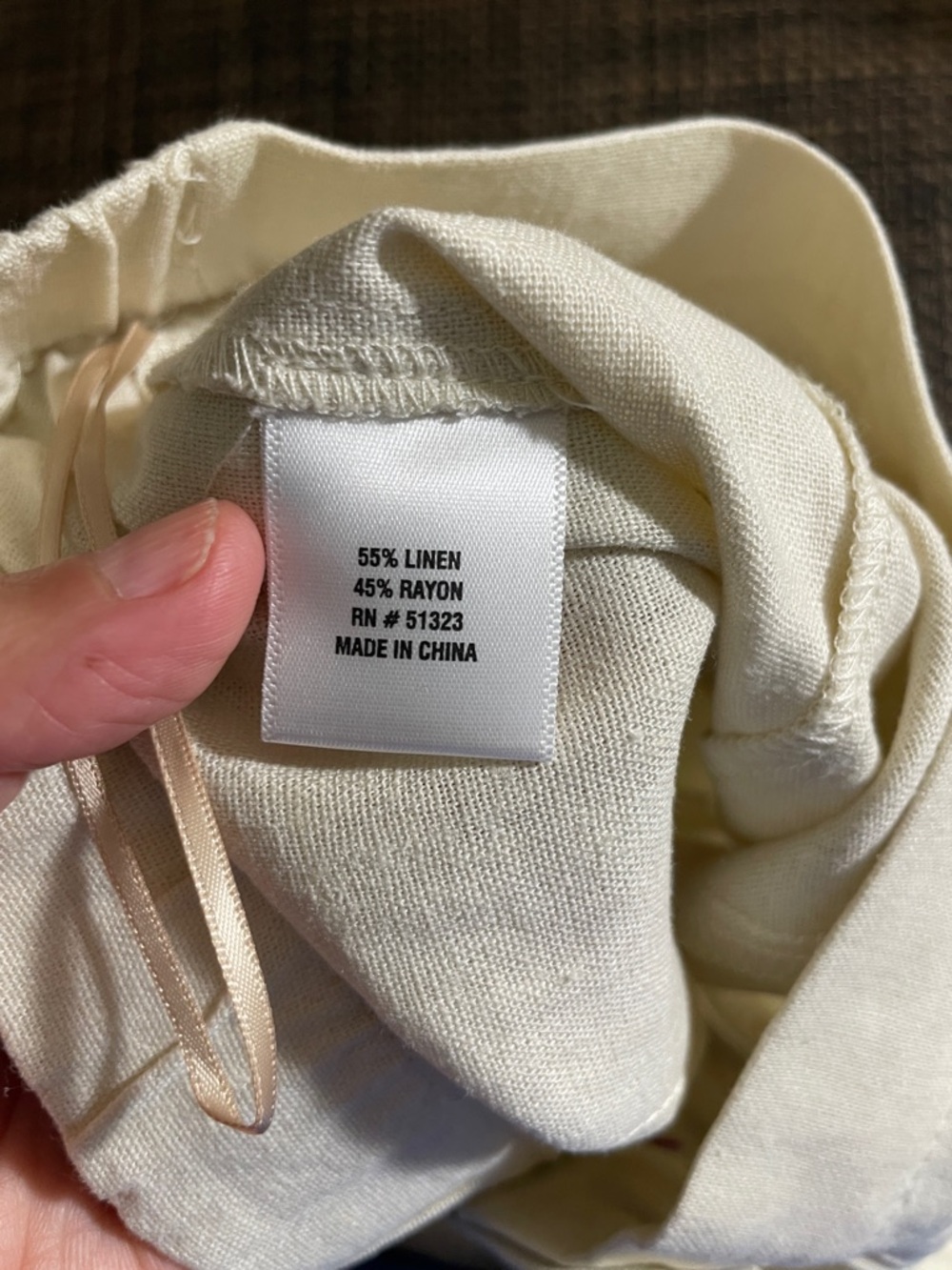 Vince Camuto extra wide leg linen pants - Picture 5 of 5